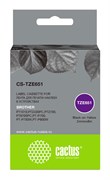 Картридж ленточный Cactus CS-TZE651 черный для Brother 1010, 1280, 1280VP, 2700VP Картридж ленточный Cactus CS-TZE651 черный для Brother 1010, 1280, 1280VP, 2700VP