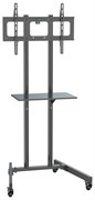 Стойка для телевизора Cactus CS-ST04 черный, 37"-70" напольный, мобильный (макс. 68 кг) Стойка для телевизора Cactus CS-ST04 черный, 37"-70" напольный, мобильный (макс. 68 кг)