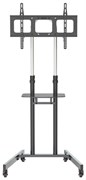Стойка для телевизора Cactus CS-ST04H черный, 32"-70" напольный, мобильный (макс. 45 кг) Стойка для телевизора Cactus CS-ST04H черный, 32"-70" напольный, мобильный (макс. 45 кг)