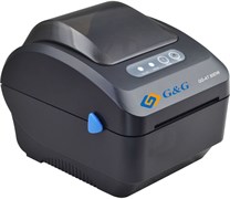 Термопринтер G&G GG-AT-80DW-W (для печ.накл.) стационарный черный Термопринтер G&G GG-AT-80DW-W (для печ.накл.) стационарный черный