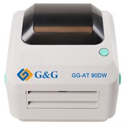 Термопринтер G&amp;G GG-AT-90DW-WE (для печ.накл.) стационарный белый