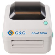 Термопринтер G&G GG-AT-90DW-WE (для печ.накл.) стационарный белый Термопринтер G&G GG-AT-90DW-WE (для печ.накл.) стационарный белый