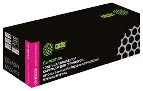 Лазерный картридж Cactus CS-W2213A (HP 207A) пурпурный для HP M255, MFP M282, M283 (1'250 стр.) Лазерный картридж Cactus CS-W2213A (HP 207A) пурпурный для HP M255, MFP M282, M283 (1'250 стр.)