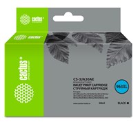 Картридж струйный Cactus CS-3JA30AE (963XL) черный для HP OfficeJet Pro 9010, 9010e, 9012, 9014, 9015, 9016, 9019 (58 мл)