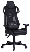 Кресло игровое Cactus CS-CHR-090BL цвет: черный, обивка: эко.кожа/сетка, крестовина: пластик черный Кресло игровое Cactus CS-CHR-090BL цвет: черный, обивка: эко.кожа/сетка, крестовина: пластик черный