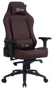 Кресло игровое Cactus CS-CHR-0112BR цвет: коричневый, обивка: эко.кожа, крестовина: металл пластик черный Кресло игровое Cactus CS-CHR-0112BR цвет: коричневый, обивка: эко.кожа, крестовина: металл пластик черный