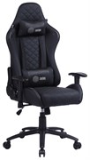 Кресло игровое Cactus CS-CHR-030BL цвет: черный обивка: эко.кожа, крестовина: металл пластик черный Кресло игровое Cactus CS-CHR-030BL цвет: черный обивка: эко.кожа, крестовина: металл пластик черный