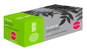 Лазерный картридж Cactus CS-TK3130 (TK-3130) черный для Kyocera Mita Ecosys M3550idn, M3560idn; Kyocera Mita FS 4200, 4200dn, 4300 (25'000 стр.) Лазерный картридж Cactus CS-TK3130 (TK-3130) черный для Kyocera Mita Ecosys M3550idn, M3560idn; Kyocera Mita FS 4200, 4200dn, 4300 (25'000 стр.)