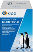 Струйный картридж G&amp;G GG-C13T907140 (T9071) черный для Epson WorkForce Pro WF-6090DW, 6090DTWC, 6090D2TWC, 6590DWF (270 мл)