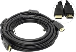 Кабель соединительный аудио-видео PREMIER HDMI (m) - HDMI (m) , ver 1.4, 15м, GOLD, ф/фильтр, черный Кабель соединительный аудио-видео PREMIER HDMI (m) - HDMI (m) , ver 1.4, 15м, GOLD, ф/фильтр, черный