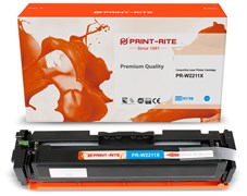 Лазерный картридж Print-Rite PR-W2211X (W2211X / TFHBAXCPU1J) голубой для HP M255, MFP M282, M283 (2&#39;450 стр.)