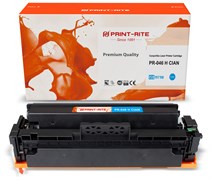 Лазерный картридж Print-Rite PR-046 H CIAN (046 H Cian / TFC452CPU1J) голубой для Canon LBP 653Cdw, 654Cx, MF732Cdw, 734Cdw, 735Cx (5'000 стр.)