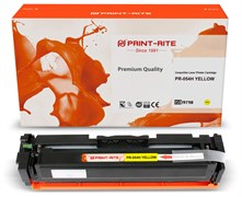 Лазерный картридж Print-Rite PR-054H YELLOW (054H Yellow / TFCA08YPU1J) желтый для Canon LBP 621Cw, 623Cdw, 641Cw, 643Cdw (2'300 стр.)