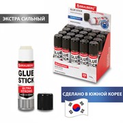 Клей-карандаш Brauberg Ultra Strong, усиленная формула, 15 г Клей-карандаш Brauberg Ultra Strong, усиленная формула, 15 г