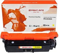 Лазерный картридж Print-Rite PR-CE402A (CE402A / TFH598YPU1J) желтый для HP CLJ M551 series (6&#39;000 стр.)