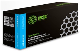 Лазерный картридж Cactus CSP-W2071X (HP 117X) голубой для HP Color Laser 150a, 150nw, 178nw MFP, 179fnw MFP (1'300 стр.) Лазерный картридж Cactus CSP-W2071X (HP 117X) голубой для HP Color Laser 150a, 150nw, 178nw MFP, 179fnw MFP (1'300 стр.)