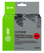 Cтруйный картридж Cactus CS-PG440 черный для Canon PIXMA MG2140, MG3140 (180 стр.)