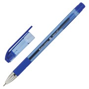 Ручка шариковая масляная с грипом Brauberg &quot;Max-Oil Tone&quot;, синяя, узел 0,7 мм, линия письма 0,35 мм