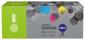 Струйный картридж Cactus CS-EPT8041 (T8041) фото черный матовый для Epson SureColor SC-P6000, 7000, 8000, 9000 (700 мл)