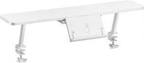 Полка Cactus CS-KD15-LGY для столов 90x21.4x29.5см белый (уп.:1шт) Полка Cactus CS-KD15-LGY для столов 90x21.4x29.5см белый (уп.:1шт)
