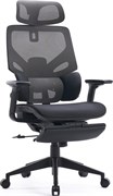 Кресло Cactus CS-CHR-MC01-GYBK серый сиденье черный с подголов. крестов. Кресло Cactus CS-CHR-MC01-GYBK серый сиденье черный с подголов. крестов.