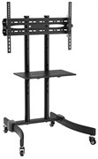 Стойка для телевизора Cactus CS-ST1030BK черный 37"-70" макс.50кг напольный мобильный Стойка для телевизора Cactus CS-ST1030BK черный 37"-70" макс.50кг напольный мобильный