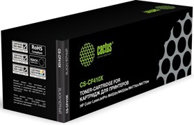 Лазерный картридж Cactus CS-CF410X (HP 410X) черный увеличенной емкости для HP Color LaserJet M377, M377dw (M5H23A), M452 Pro, M452nw Pro (CF388A), M477, M477fdn, M477fdw, M477fnw (6'500 стр.) Лазерный картридж Cactus CS-CF410X (HP 410X) черный увеличенной емкости для HP Color LaserJet M377, M377dw (M5H23A), M452 Pro, M452nw Pro (CF388A), M477, M477fdn, M477fdw, M477fnw (6'500 стр.)