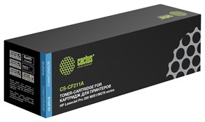 Лазерный картридж Cactus CS-CF211A (HP 131A) голубой для HP Color LaserJet M251, M251n, M251nw, M276, M276n, M276nw (1'800 стр.) Лазерный картридж Cactus CS-CF211A (HP 131A) голубой для HP Color LaserJet M251, M251n, M251nw, M276, M276n, M276nw (1'800 стр.)