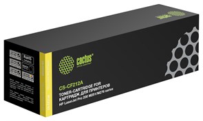 Лазерный картридж Cactus CS-CF212A (HP 131A) желтый для HP Color LaserJet M251, M251n, M251nw, M276, M276n, M276nw (1'800 стр.) Лазерный картридж Cactus CS-CF212A (HP 131A) желтый для HP Color LaserJet M251, M251n, M251nw, M276, M276n, M276nw (1'800 стр.)