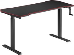 Стол для компьютера Cactus CS-MDL-BK столешница МДФ черный, столешница 140x67 см Стол для компьютера Cactus CS-MDL-BK столешница МДФ черный, столешница 140x67 см