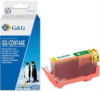 Струйный картридж G&amp;G GG-CD974AE (HP 920XL) желтый для HP Officejet 6000, 6000Wireless, 6500, 6500Wireless (14.6 мл)