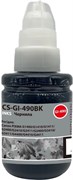 Чернила Cactus CS-GI-490BK черный пигментный 135мл для Canon PIXMA G1400, G1410, G1411, G2400, G2410, G2411, G3400, G3410, G3411, G4400, G4410, G4411