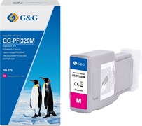 Струйный картридж G&G GG-PFI320M PFI-320M пурпурный для Canon imagePrograf TM-200, 200MFP, 205, 300, 300MFP, 305 (300 мл)