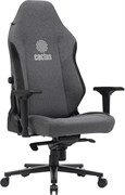 Кресло Cactus CS-CHR-MAG-GY серый/черный крестов. сталь Кресло Cactus CS-CHR-MAG-GY серый/черный крестов. сталь