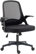 Кресло Cactus CS-MC212-BK черный низк.спин. крестов. пластик Кресло Cactus CS-MC212-BK черный низк.спин. крестов. пластик