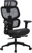 Кресло Cactus CS-MC555-BK черный сетка с подголов. крестов. пластик Кресло Cactus CS-MC555-BK черный сетка с подголов. крестов. пластик