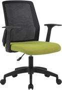 Кресло Cactus CS-MC222-BKGN черный сиденье салатовый сетка/ткань низк.спин. крестов. пластик пластик черный Кресло Cactus CS-MC222-BKGN черный сиденье салатовый сетка/ткань низк.спин. крестов. пластик пластик черный