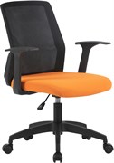 Кресло Cactus CS-MC222-BKOR черный сиденье оранжевый Кресло Cactus CS-MC222-BKOR черный сиденье оранжевый