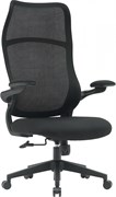 Кресло Cactus CS-MC505-BK черный сиденье черный сетка/ткань крестов. пластик Кресло Cactus CS-MC505-BK черный сиденье черный сетка/ткань крестов. пластик