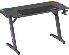 Стол игровой Cactus CS-GTZ-BK-RGB столешница ДСП черный каркас черный, столешница 120x60 см Стол игровой Cactus CS-GTZ-BK-RGB столешница ДСП черный каркас черный, столешница 120x60 см