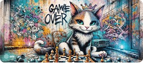 Коврик для мыши Cactus Game Over 900x400x4мм (CS-MP-COR01XXL) Коврик для мыши Cactus Game Over 900x400x4мм (CS-MP-COR01XXL)