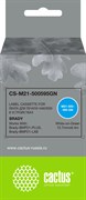 Картридж ленточный Cactus CS-M21-500595GN белый на зеленом 12.7x6.4 для Brady BMP21-PLUS, BMP21-LAB
