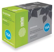 Лазерный картридж Cactus CS-Q7516A (HP 16A) черный для принтеров HP LaserJet 5200, 5200dtn, 5200tn, 5200l, 5200n, 5200lx (12'000 стр.) Лазерный картридж Cactus CS-Q7516A (HP 16A) черный для принтеров HP LaserJet 5200, 5200dtn, 5200tn, 5200l, 5200n, 5200lx (12'000 стр.)
