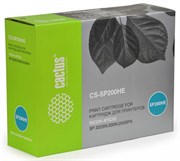 Лазерный картридж Cactus CS-SP200HE (SP 200HS) черный для принтеров Ricoh Aficio SP 200, SP 200N, SP 200S, SP 202, SP 202SN, SP 203, SP 203SFN, SP 210, SP 212, SP 212W (2'600 стр.) Лазерный картридж Cactus CS-SP200HE (SP 200HS) черный для принтеров Ricoh Aficio SP 200, SP 200N, SP 200S, SP 202, SP 202SN, SP 203, SP 203SFN, SP 210, SP 212, SP 212W (2'600 стр.)