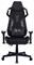 Кресло игровое Cactus CS-CHR-090BL цвет: черный, обивка: эко.кожа/сетка, крестовина: пластик черный - фото 17244