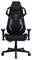 Кресло игровое Cactus CS-CHR-090BL цвет: черный, обивка: эко.кожа/сетка, крестовина: пластик черный - фото 17249