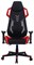 Кресло игровое Cactus CS-CHR-090BLR цвет: черно-красный, обивка: эко.кожа/сетка, крестовина: пластик пластик черный - фото 17351