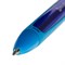 Ручка шариковая масляная Brauberg "Bomb gt Color", синяя, прорезиненный корпус ассорти, узел 0,7 мм, линия письма 0,35 мм - фото 19010