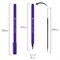 Ручка шариковая Brauberg spft touch stick "neon", синяя, мягкое покрытие, корпус ассорти, узел 0,7 мм - фото 20122