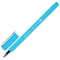 Ручка шариковая Brauberg spft touch stick "neon", синяя, мягкое покрытие, корпус ассорти, узел 0,7 мм - фото 20126